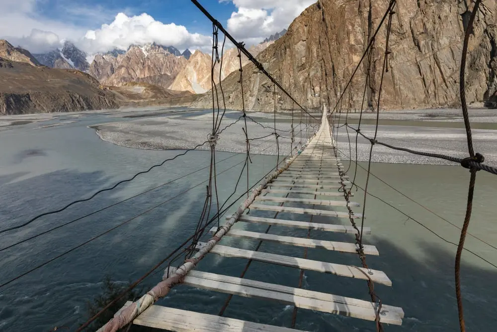 Hussaini Hanging Bridge, Pakistan