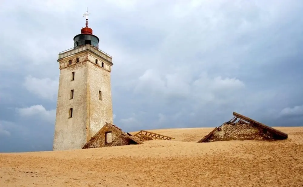 The Dispaearing Rubjerg Knude Lighthouse, Denmark