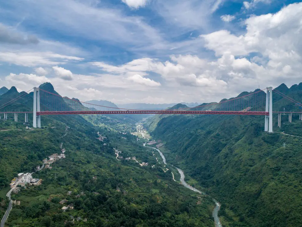 A,Bridge,In,Guizhou,Province,,China