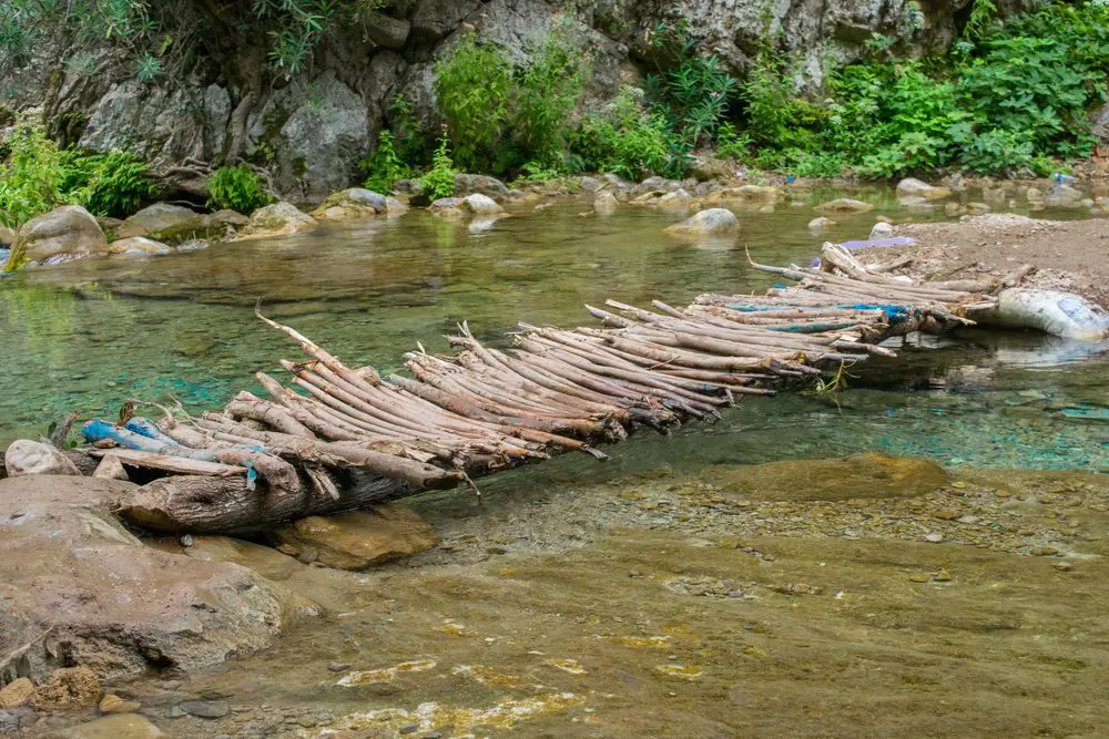 Ponte do rio Baliem, Nova Guiné Ocidental