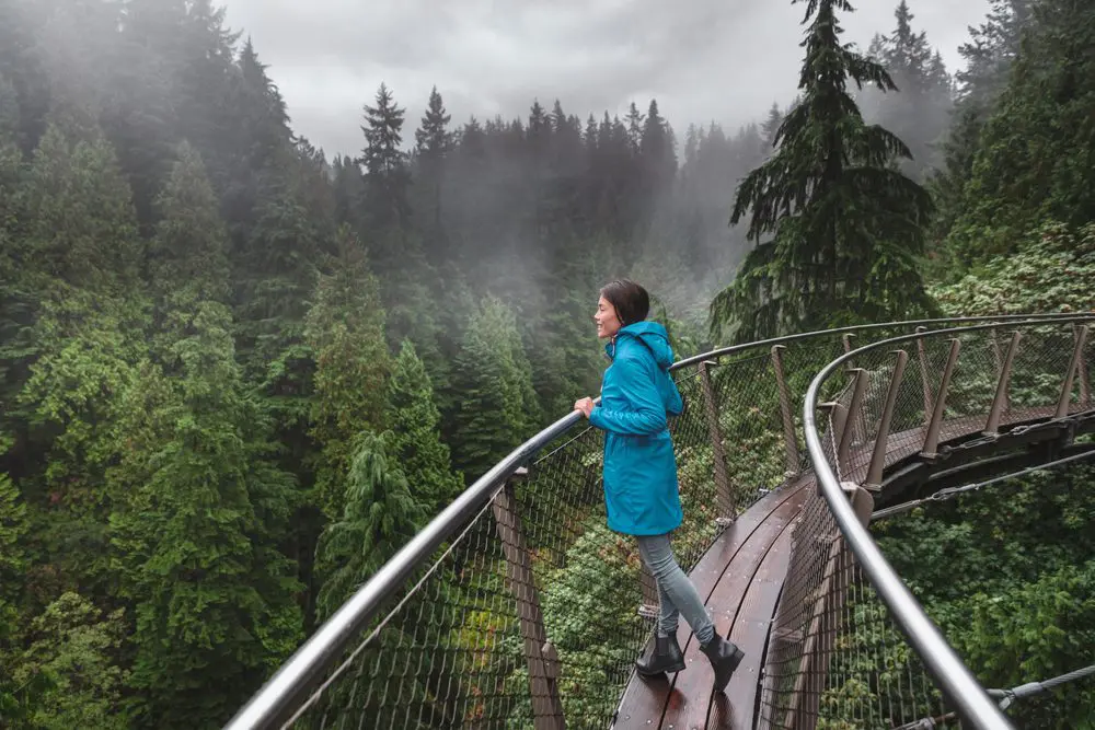 Ponte suspensa de Capilano, Canadá