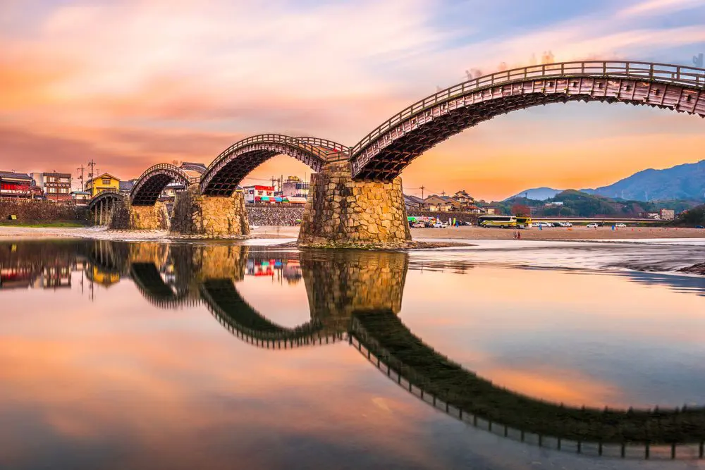 Ponte Kintai, Japão