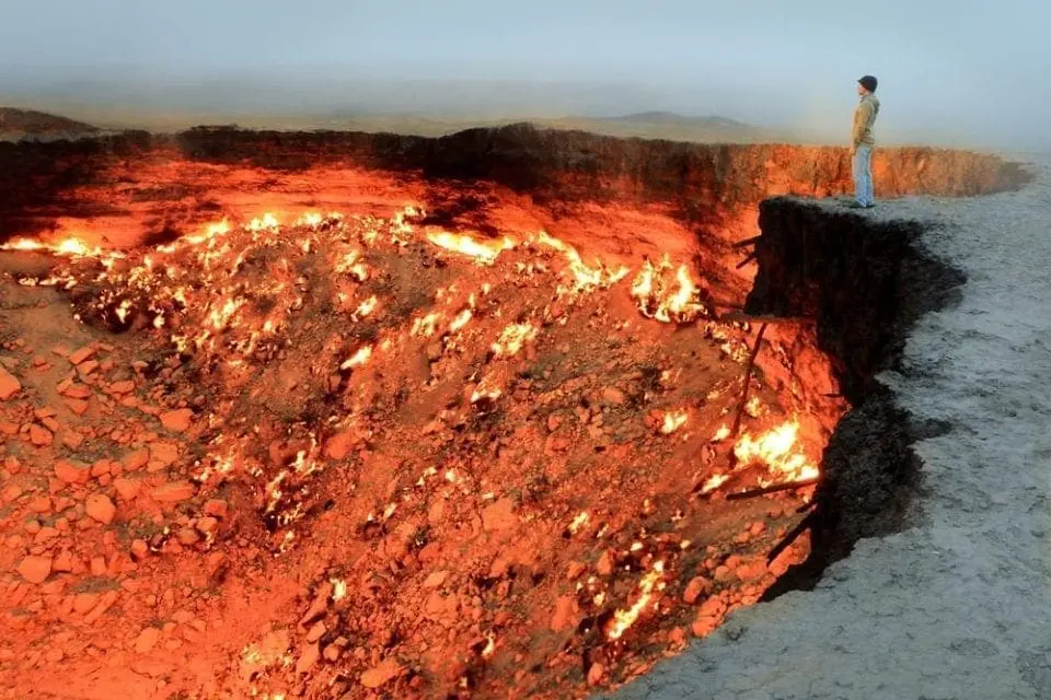 La Porta dell'Inferno, Provincia di Ahal, Turkmenistan