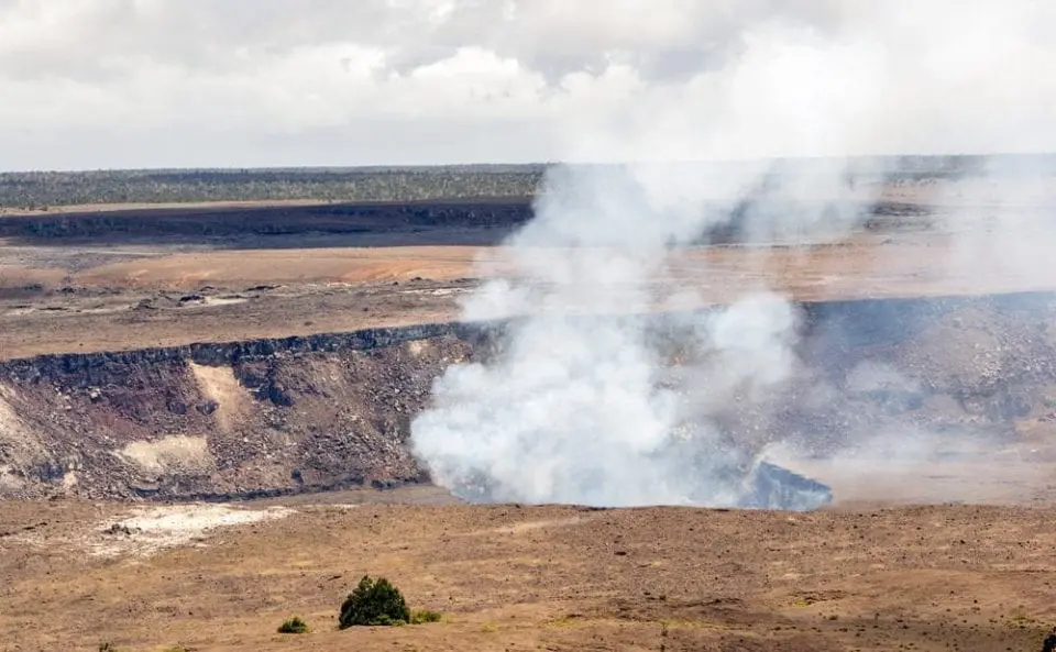 Volcan le plus actif du monde : Mt. Kilauea, Hawaii