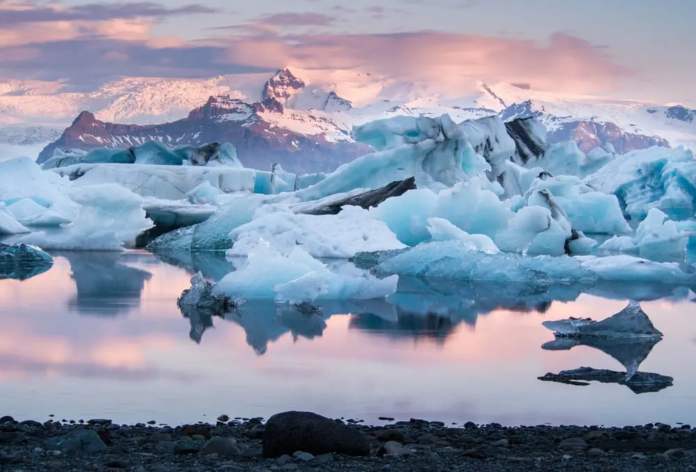Jökulsárlón, Vatnajökull Nationaal Park, IJsland