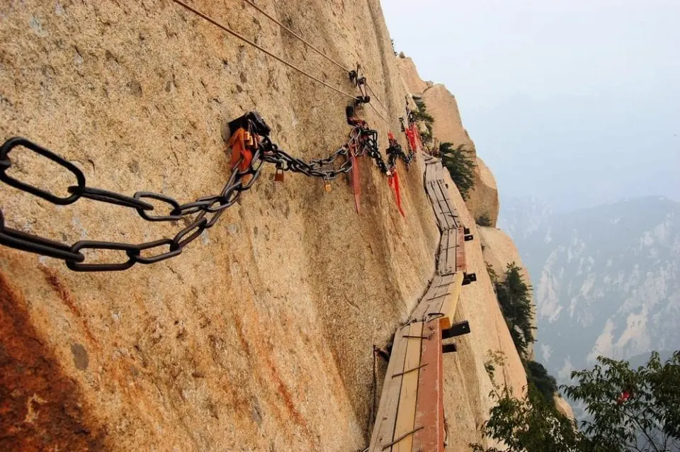 Monte Hua Shan, Cina
