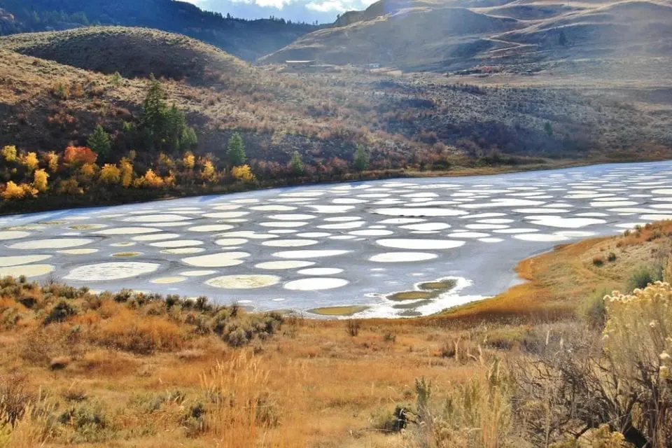 Het Gevlekte Meer (Kliluk), Osoyoos, Canada