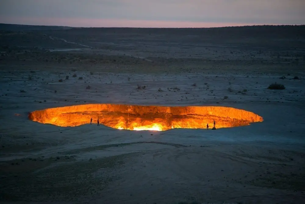De deur naar de hel, Turkmenistan