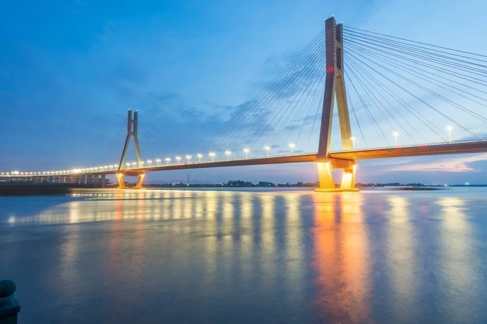Ponte do Rio Yangtze Runyang, China