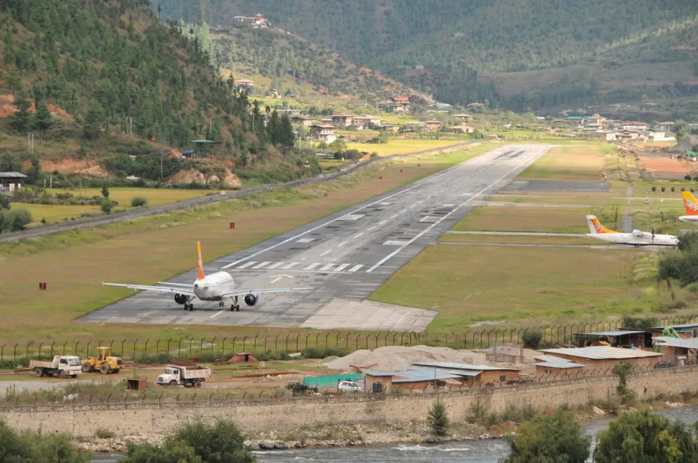 Paro Airport, Bhutan