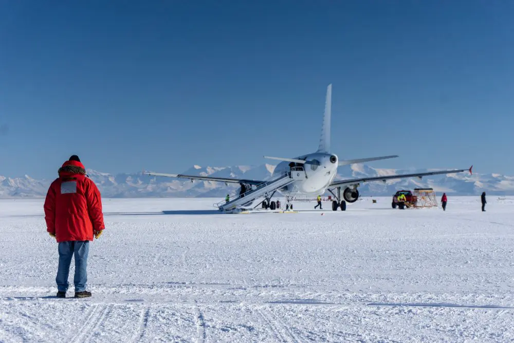 Sea Ice Runway, Antarctica