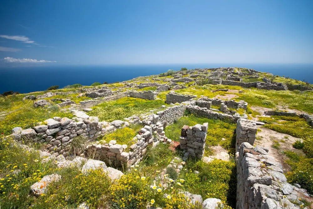 Ancient Thera Santorini