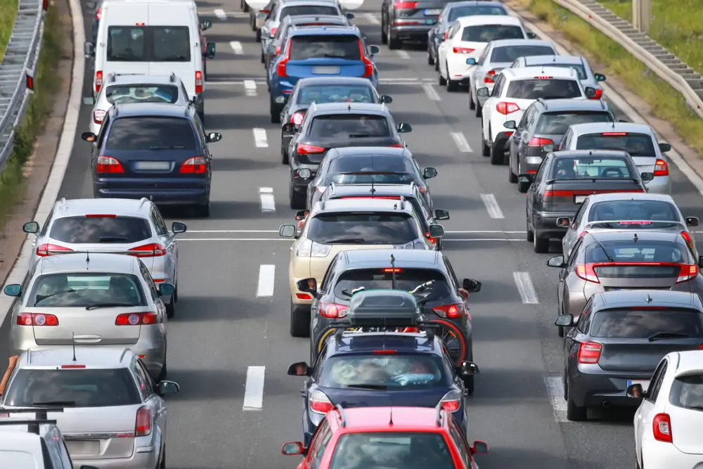 The worst traffic jam ever