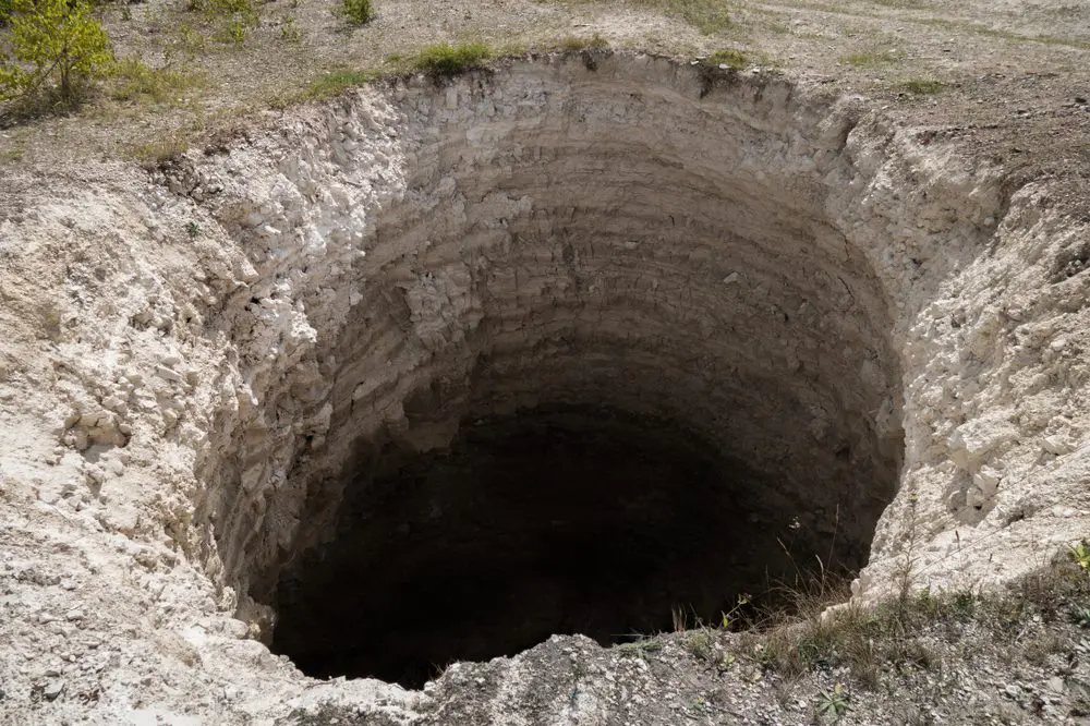The giant sinkhole of Guatemala City