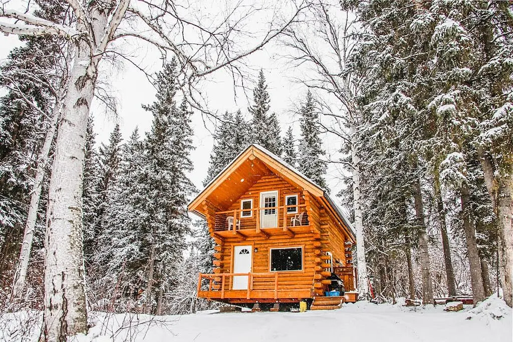 Cosy Alaskan Log Cabin Airbnb, Alaska