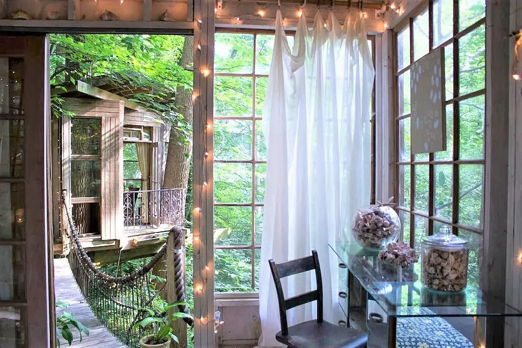 Avskilt trädkoja i en stad, Georgia Airbnb, USA