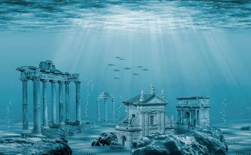 De verloren stad Atlantis