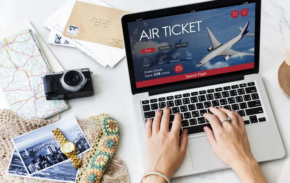 en skrivefejl på en flybillet